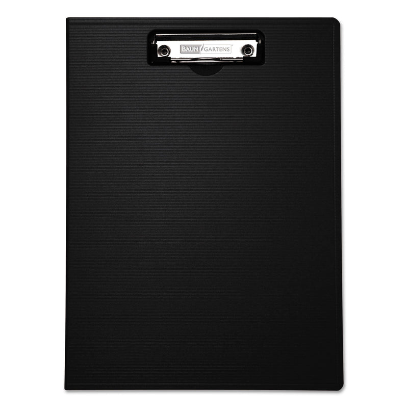 Mobile OPS Portfolio Clipboard with Low-Profile Clip, Portrait Orientation, 0.5" Clip Capacity, Holds 8.5 x 11 Sheets, Black