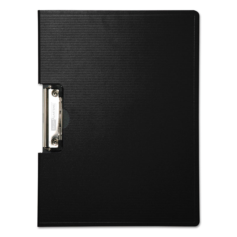 Mobile OPS Portfolio Clipboard with Low-Profile Clip, Landscape Orientation, 0.5" Clip Capacity, Holds 11 x 8.5 Sheets, Black