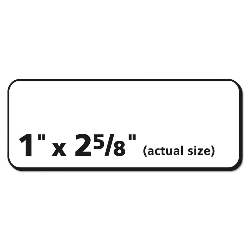 Avery Repositionable Address Labels w/SureFeed, Laser, 1 x 2.63, White, 3000/Box