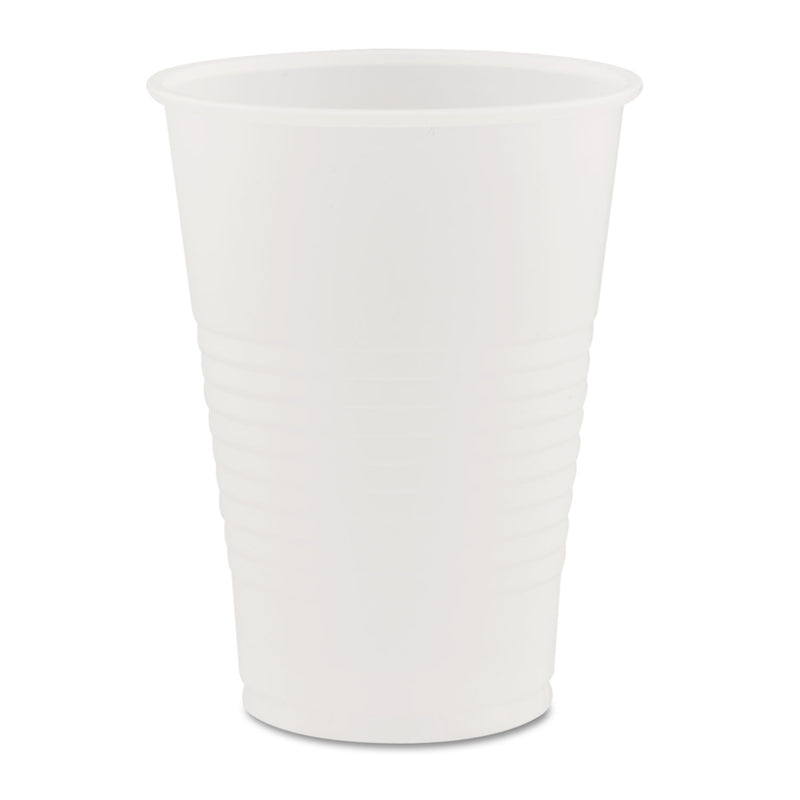 Dart High-Impact Polystyrene Cold Cups, 7 oz, Translucent, Clear, 100/Pack