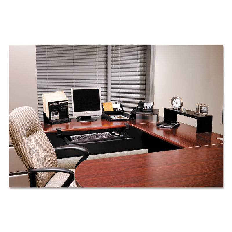 Fellowes Designer Suites™ Telephone Stand, 13 x 9.13 x 4.38, Black Pearl