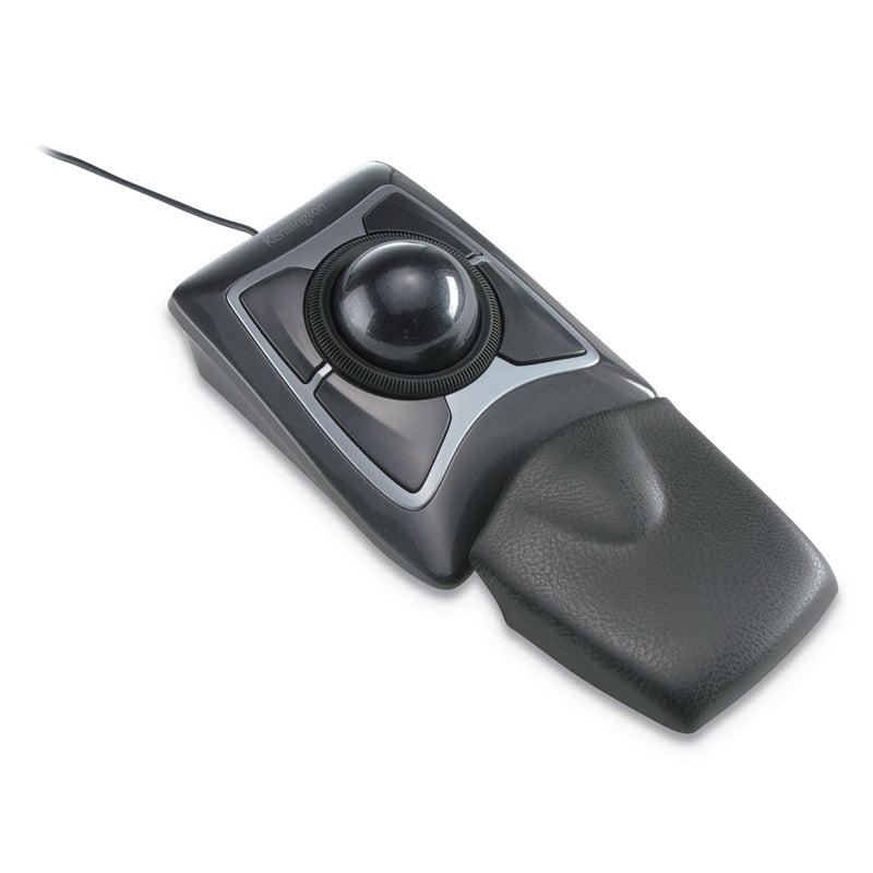 Kensington Expert Mouse Trackball, USB 2.0, Left/Right Hand Use, Black/Silver