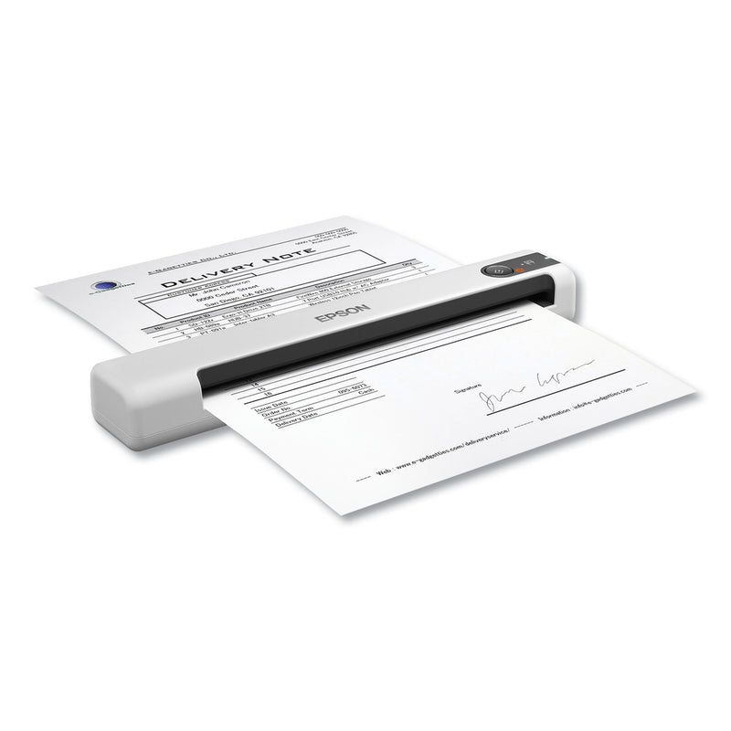 Epson DS-70 Portable Document Scanner, 600 dpi Optical Resolution, 1-Sheet Auto Document Feeder