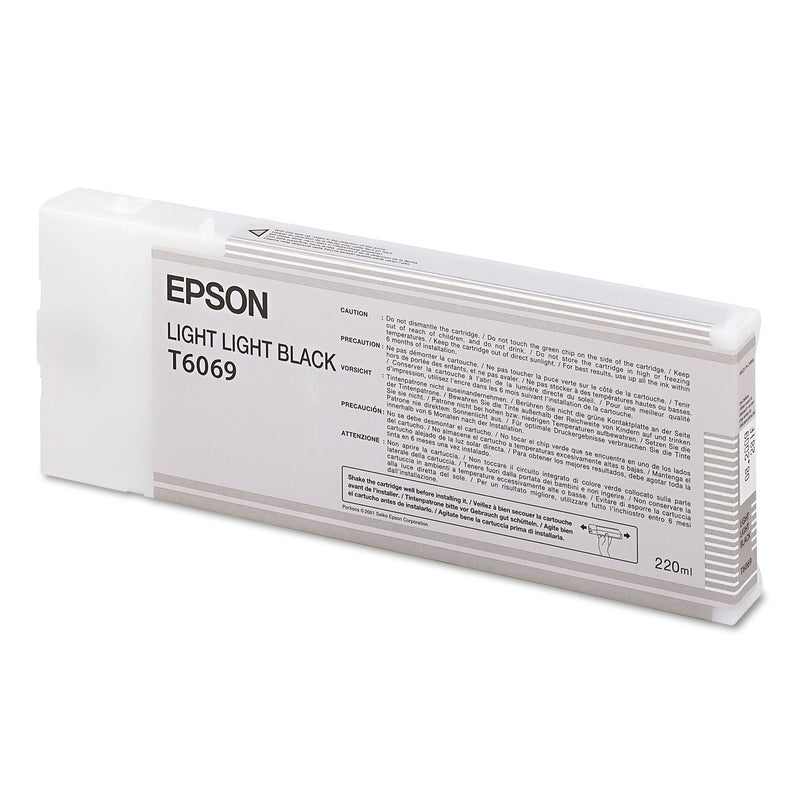 Epson T606900 (60) Ink, Light Light Black