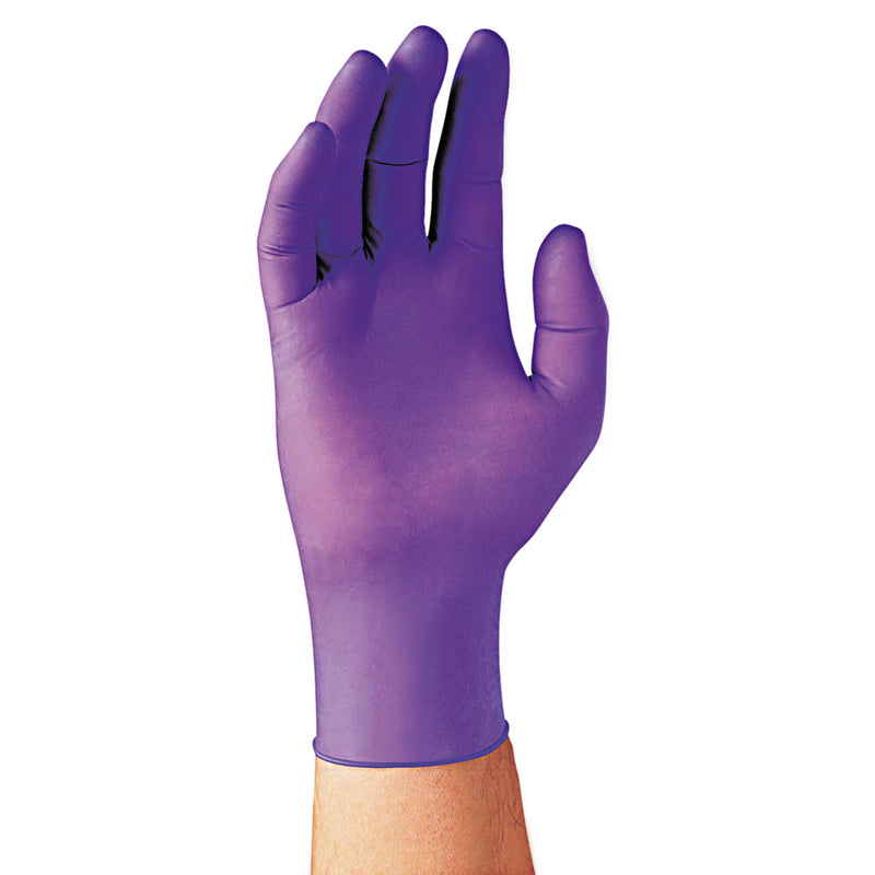 Kimtech PURPLE NITRILE Exam Gloves, 242 mm Length, Medium, Purple, 1000/Carton