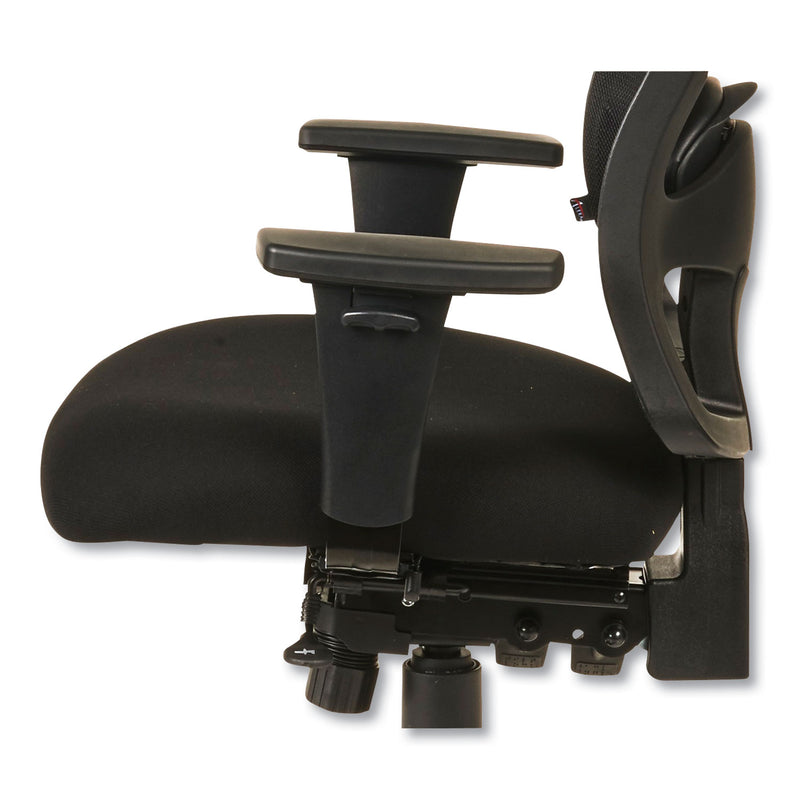 Alera Etros Series High-Back Multifunction Seat Slide Chair, Supports Up to 275 lb, 19.01" to 22.63" Seat Height, Black