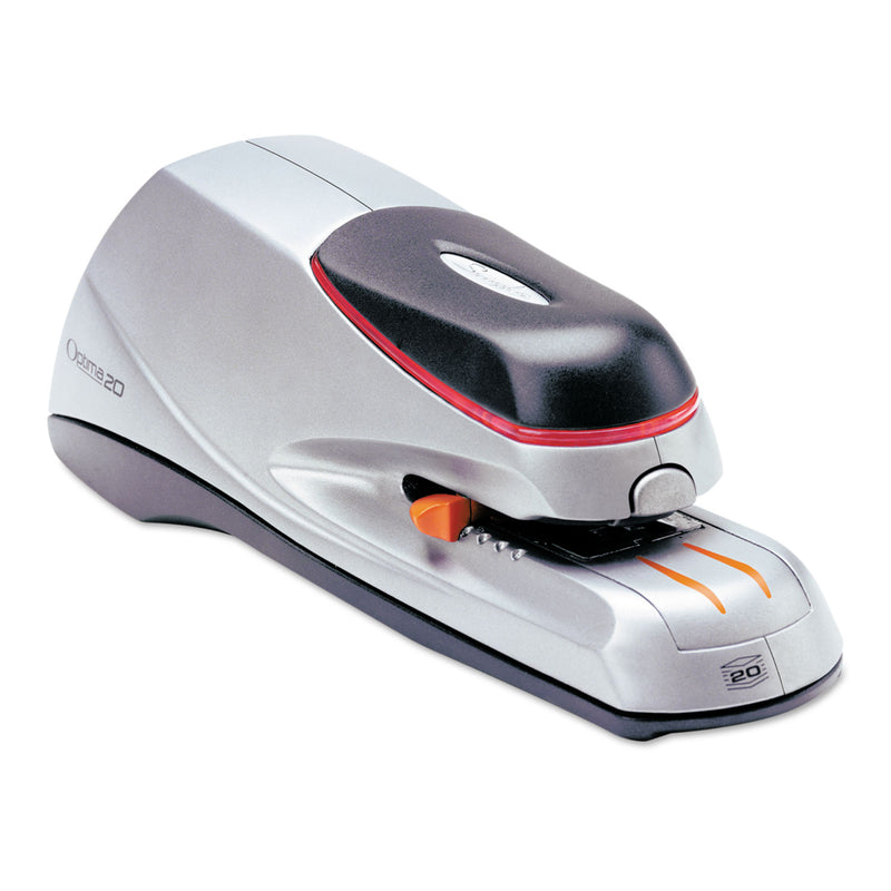 Swingline Optima 20 Electric Stapler, 20-Sheet Capacity, Silver