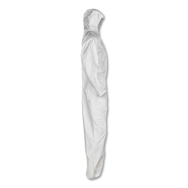 KleenGuard A20 Breathable Particle Protection Coveralls, Zip Closure, 2X-Large, White