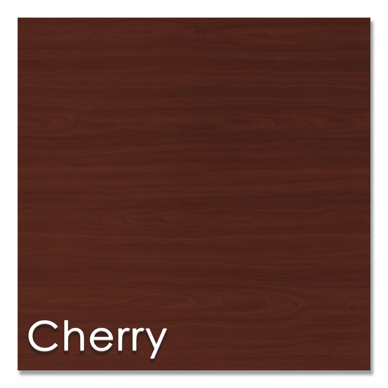 Linea Italia Study Carrell Add On, 1-Leg, 31.25 x 23.25 x 45.25, Cherry