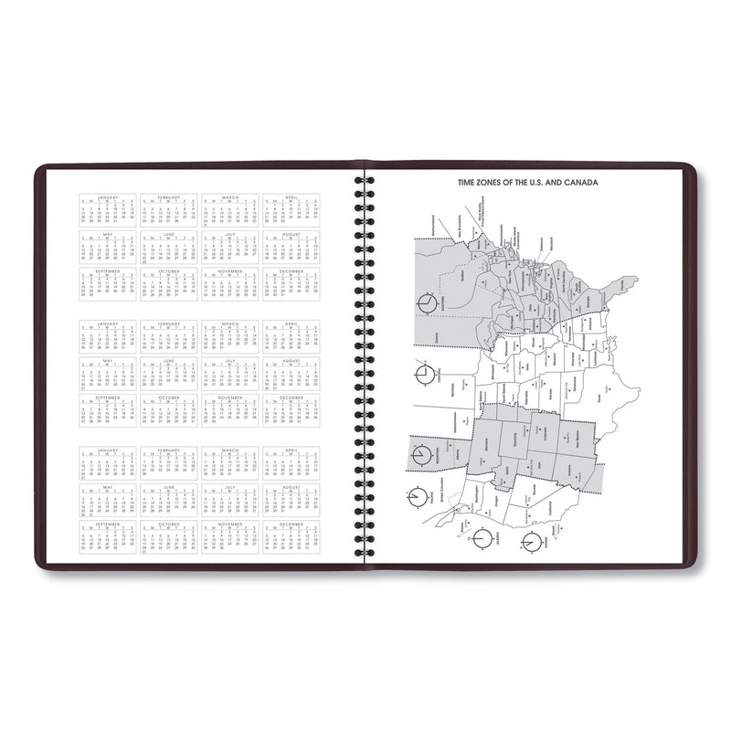 AT-A-GLANCE Monthly Planner, 11 x 9, Winestone Cover, 15-Month (Jan to Mar): 2023 to 2024