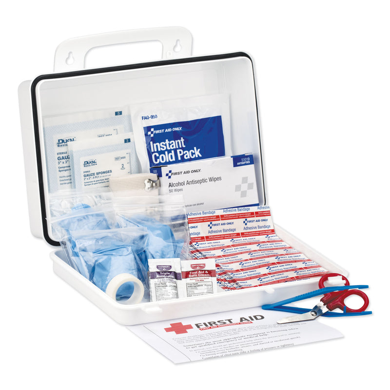 PhysiciansCare Office First Aid Kit, for Up to 25 People, 131 Pieces, Plastic Case