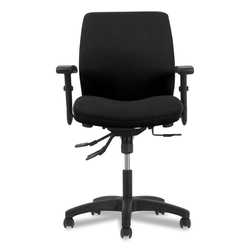 HON Network Mid-Back Task Chair, Supports Up to 250 lb, 18.3" to 22.8" Seat Height, Black