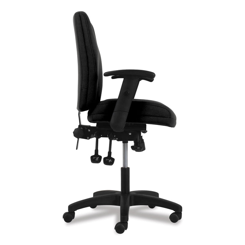 HON Network Mid-Back Task Chair, Supports Up to 250 lb, 18.3" to 22.8" Seat Height, Black