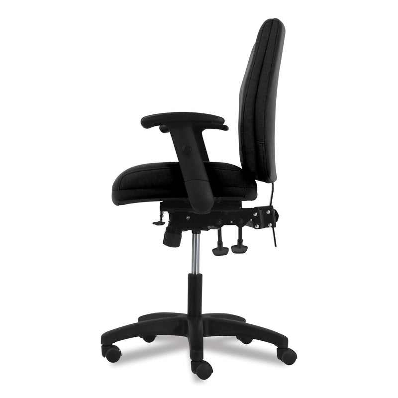 HON Network Mid-Back Task Chair, Supports Up to 250 lb, 18.3" to 22.8" Seat Height, Black