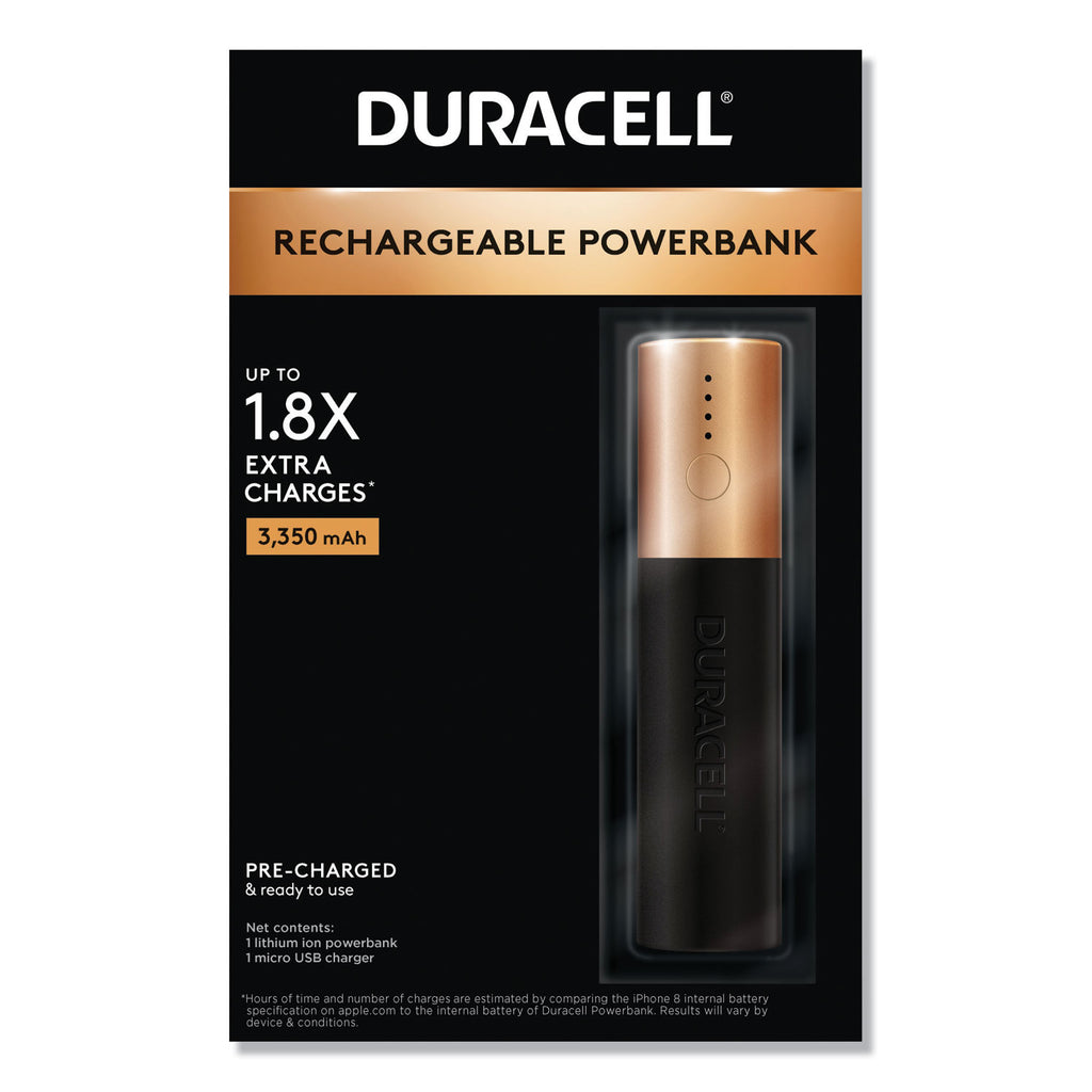 Duracell Powerbank Portable Charger 3350mAh New old stock