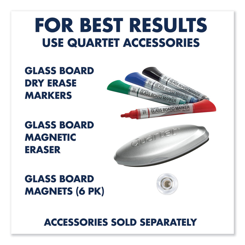 Quartet Infinity Glass Marker Board, Frosted, 24 x 18