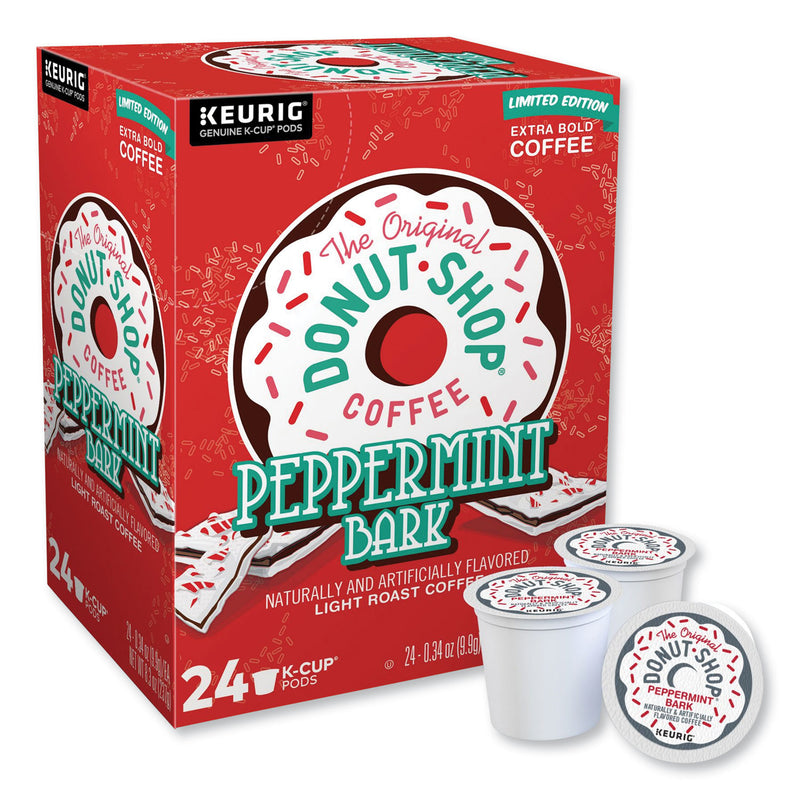 The Original Donut Shop Peppermint Bark K-Cup Pods, 24/Box