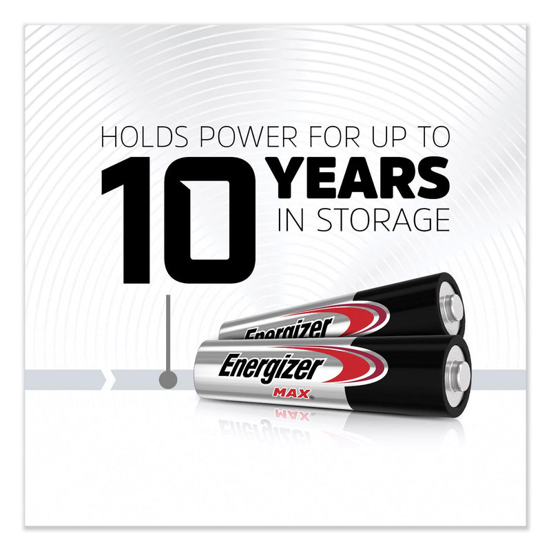 Energizer MAX Alkaline AAA Batteries, 1.5 V, 16/Pack