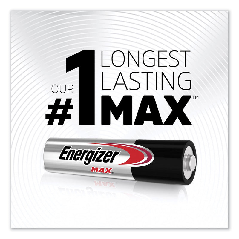 Energizer MAX Alkaline AAA Batteries, 1.5 V, 16/Pack