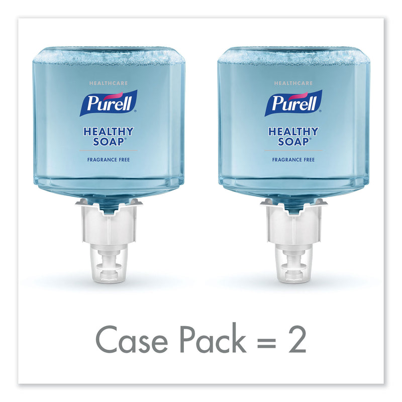 PURELL HEALTHY SOAP Gentle and Free Foam, For ES6 Dispensers, Fragrance-Free, 1,200 mL, 2/Carton