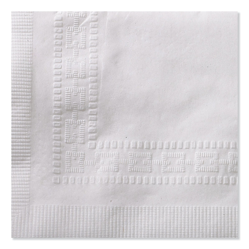 Tork Advanced Dinner Napkins, 2-Ply, 15" x 17", 1/8 Fold, White, 100/PK, 28 PK/CT