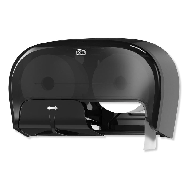 Tork High Capacity Bath Tissue Roll Dispenser for OptiCore, 16.62 x 5.25 x 9.93, Black