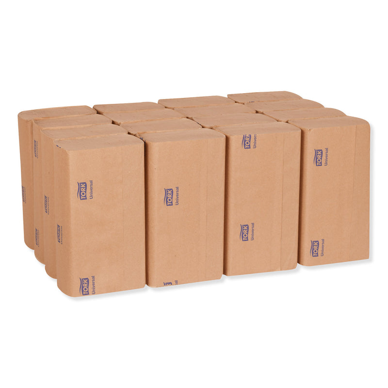 Tork Universal Multifold Hand Towel, 9.13 x 9.5, Natural, 250/Pack, 16 Packs/Carton