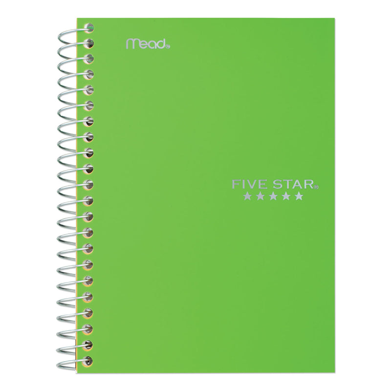 Five Star Wirebound Notebook, 1 Subject, Medium/College Rule, Randomly Assorted Covers, 7 x 4.38, 100 Sheets