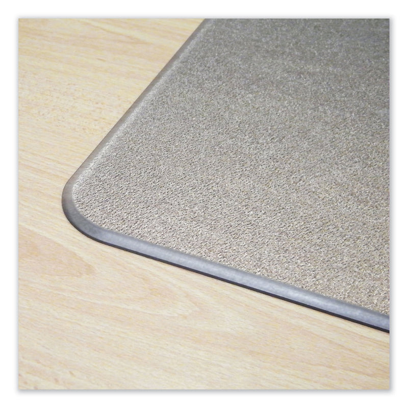 Floortex Cleartex MegaMat Heavy-Duty Polycarbonate Mat for Hard Floor/All Carpet, 46 x 60, Clear