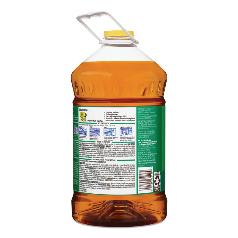 Pine-Sol Multi-Surface Cleaner Disinfectant, Pine, 144oz Bottle, 3 Bottles/Carton