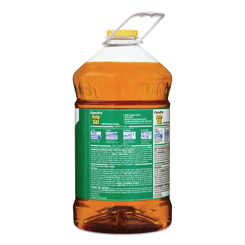 Pine-Sol Multi-Surface Cleaner Disinfectant, Pine, 144oz Bottle, 3 Bottles/Carton