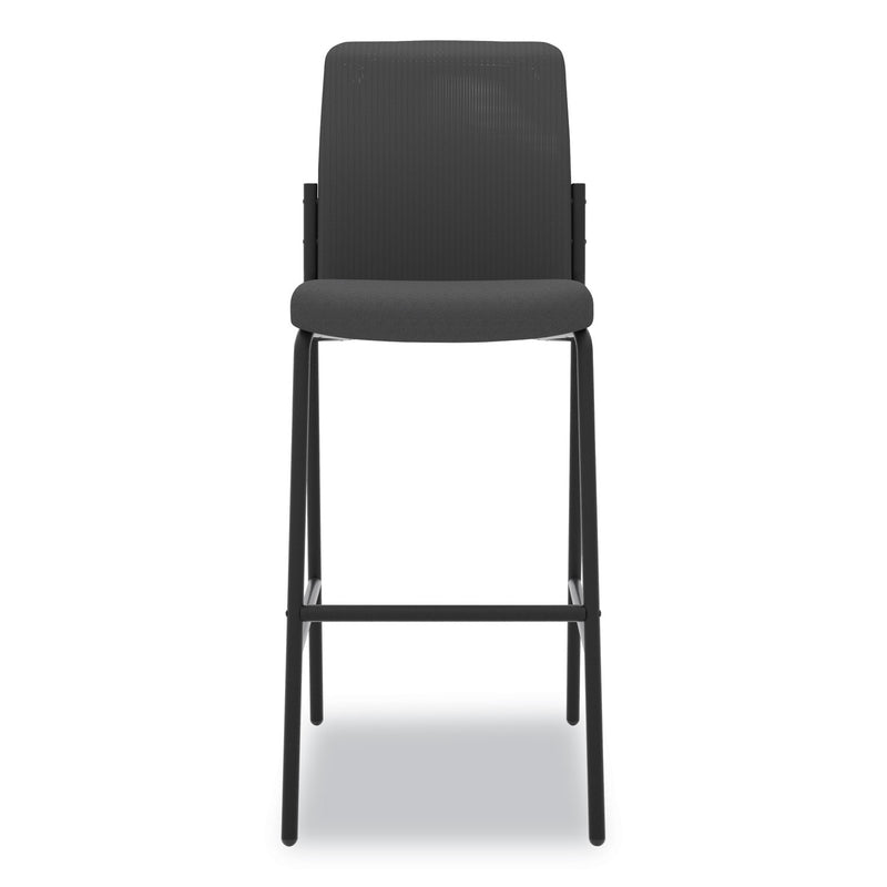 HON Instigate Mesh Back Multi-Purpose Stool, Supports Up to 250 lb, 33" Seat Height, Black, 2/Carton