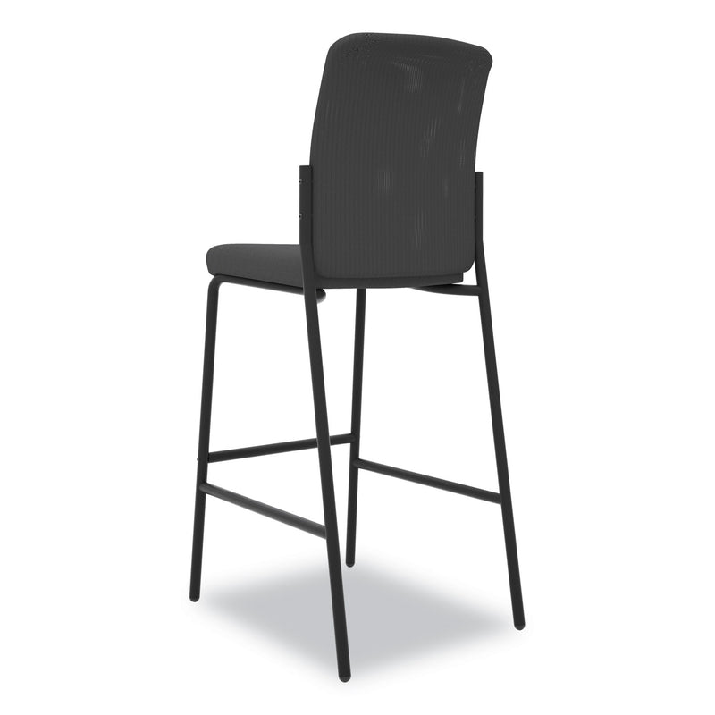 HON Instigate Mesh Back Multi-Purpose Stool, Supports Up to 250 lb, 33" Seat Height, Black, 2/Carton