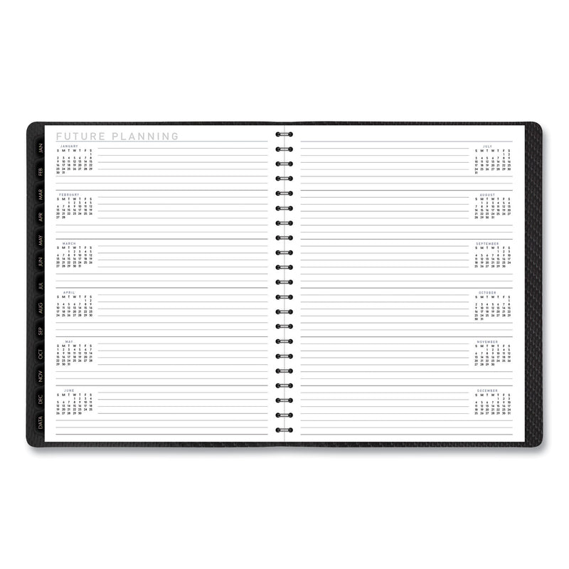 AT-A-GLANCE Contemporary Weekly/Monthly Planner, Vertical-Column Format, 11 x 8.25, Graphite Cover, 12-Month (Jan to Dec): 2023