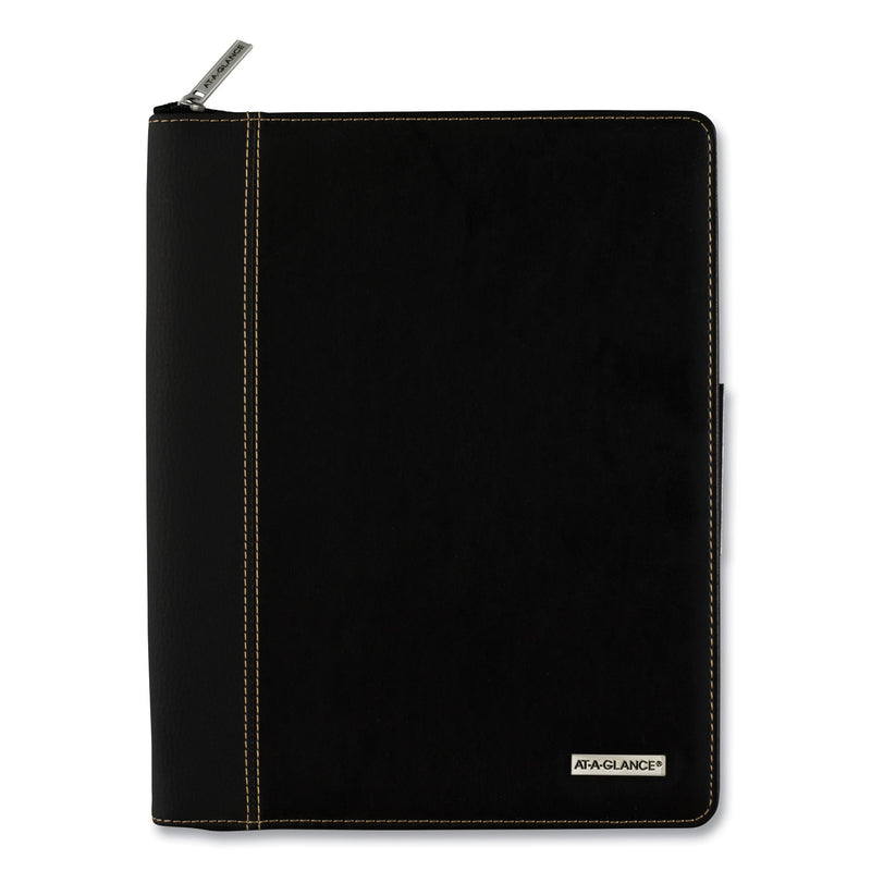 AT-A-GLANCE Executive Weekly Vertical-Column Appointment Book, Telephone/Address Section, 11 x 8.25, Black, 12-Month (Jan-Dec): 2023