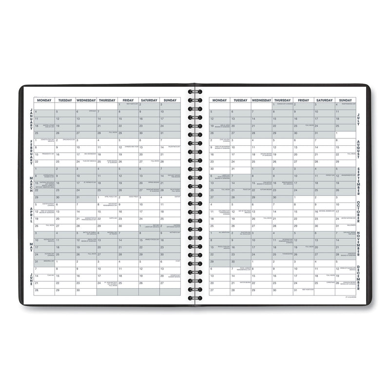 AT-A-GLANCE Monthly Planner, 8.75 x 7, Black Cover, 12-Month (Jan to Dec): 2023