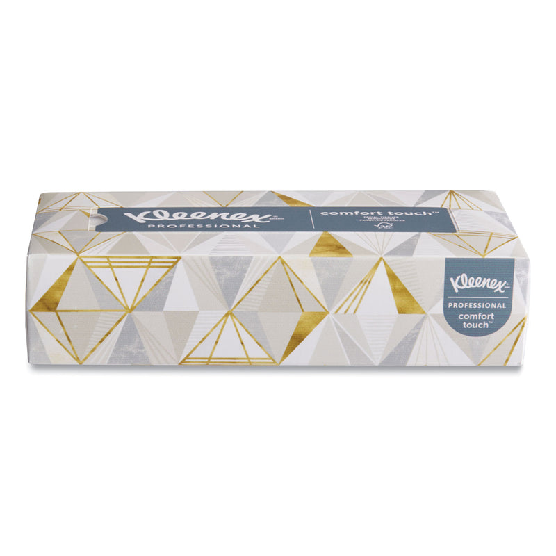 Kleenex White Facial Tissue, 2-Ply, White, Pop-Up Box, 125 Sheets/Box