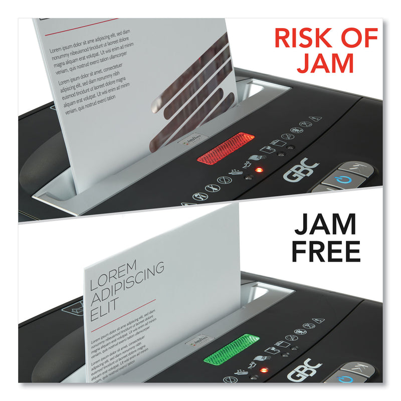 GBC DX18-13 Cross-Cut Jam Free Shredder, 18 Manual Sheet Capacity