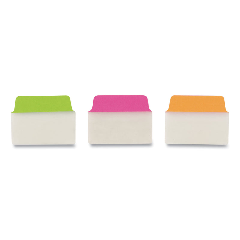 Avery Ultra Tabs Repositionable Tabs, Standard: 2" x 1.5", 1/5-Cut, Assorted Neon Colors, 24/Pack