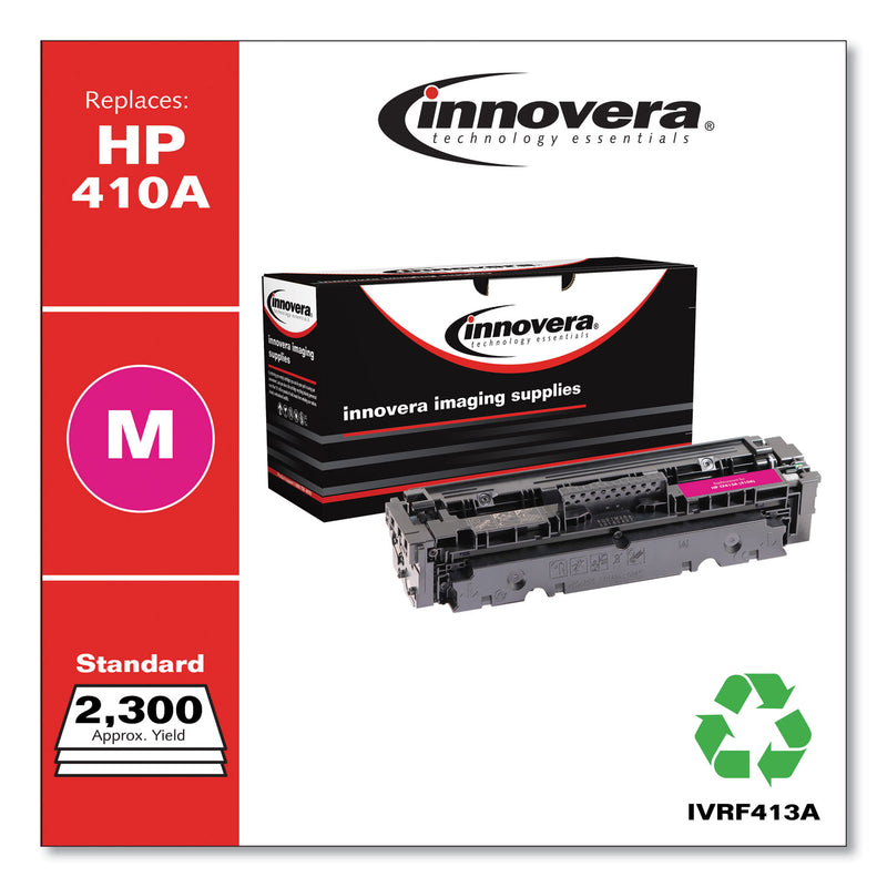 Innovera Remanufactured Magenta Toner, Replacement for 410A (CF413A), 2,300 Page-Yield