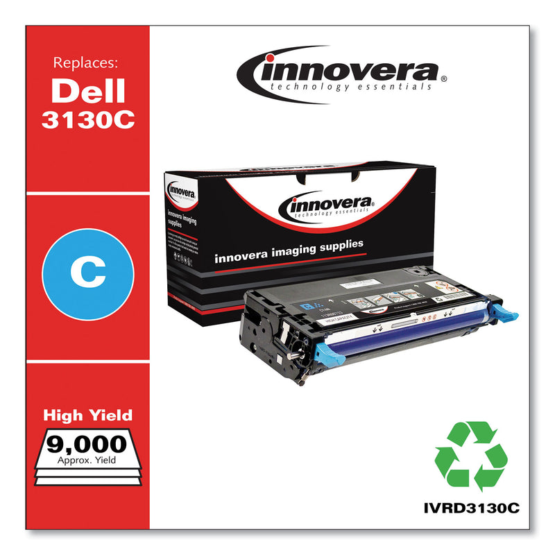 Innovera Remanufactured Cyan High-Yield Toner, Replacement for 330-1199, 9,000 Page-Yield