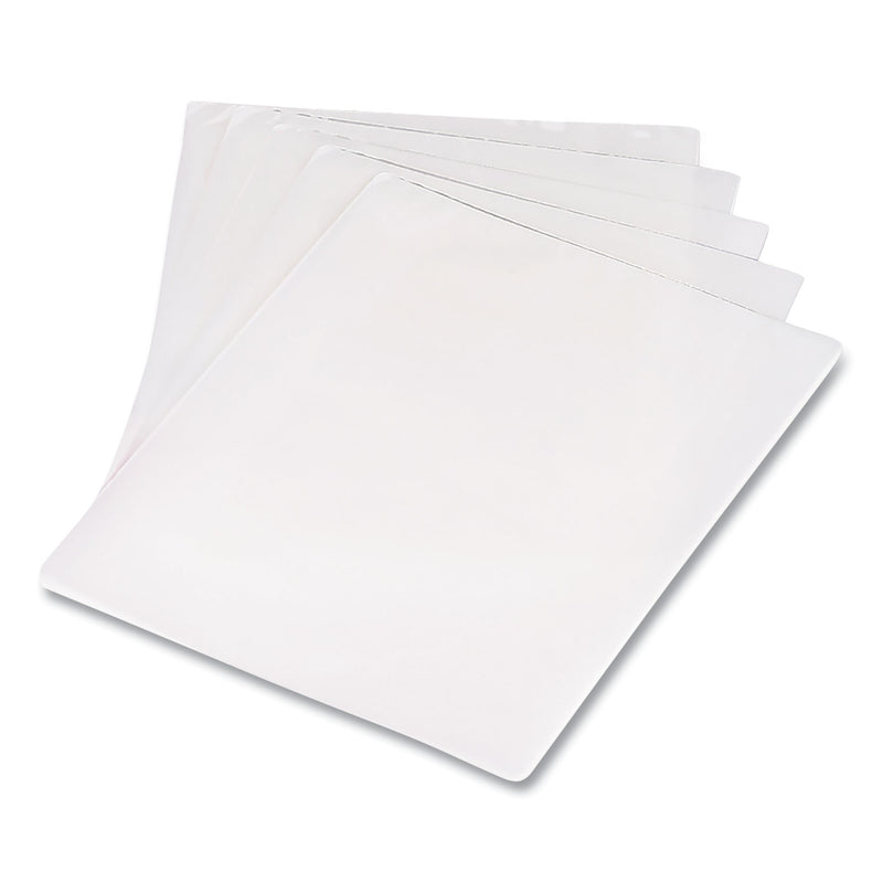 Universal Laminating Pouches, 5 mil, 9" x 11.5", Matte Clear, 100/Pack