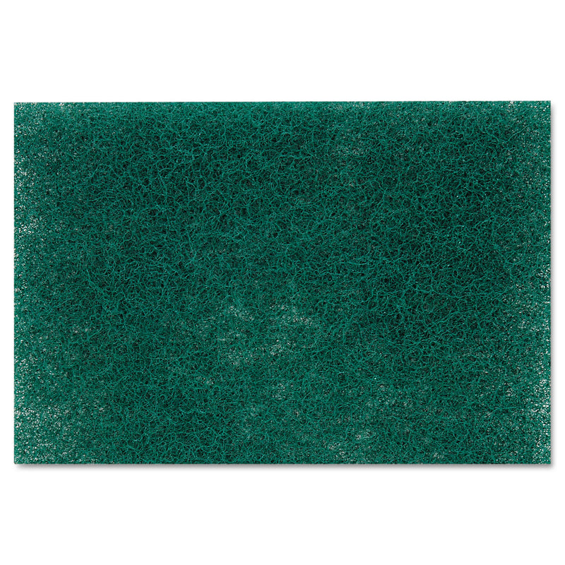 Scotch-Brite Heavy-Duty Scouring Pad 86, 6 x 9, Green, Dozen