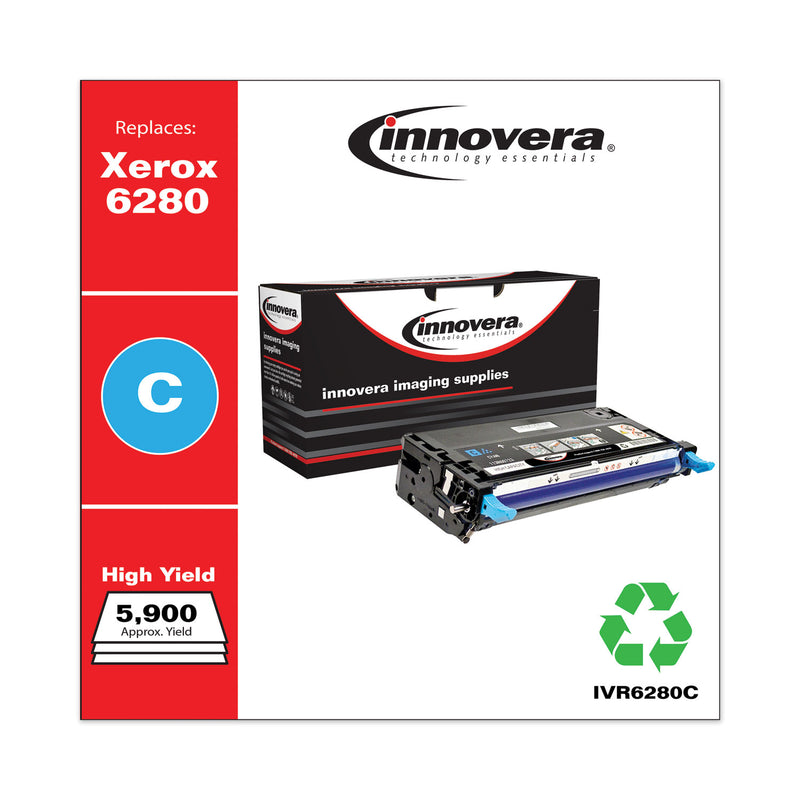 Innovera Remanufactured Cyan High-Yield Toner, Replacement for 106R01392, 5,900 Page-Yield