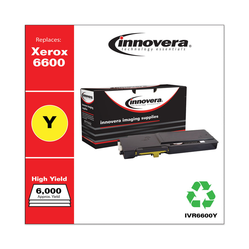 Innovera Remanufactured Yellow High-Yield Toner, Replacement for 106R02227, 6,000 Page-Yield