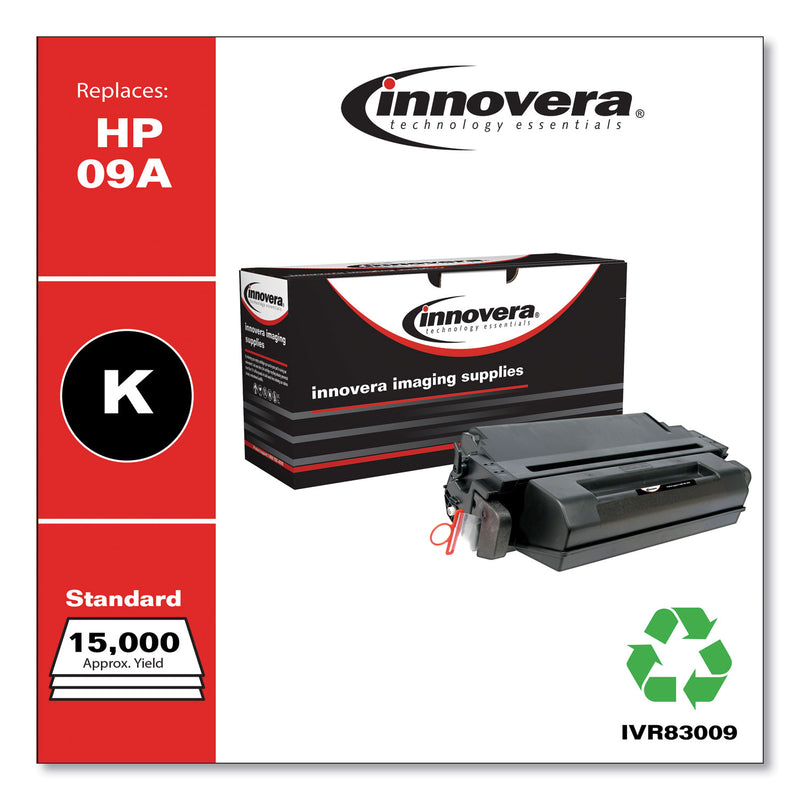 Innovera Remanufactured Black Toner, Replacement for 09A (C3909A), 15,000 Page-Yield