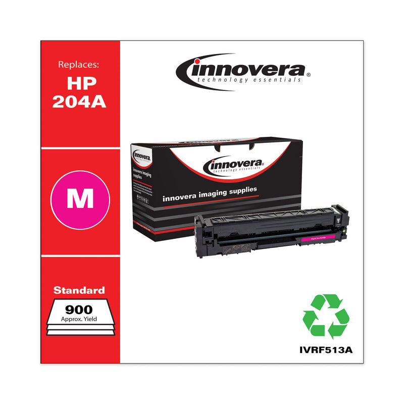 Innovera Remanufactured Magenta Toner, Replacement for 204A (CF513A), 900 Page-Yield