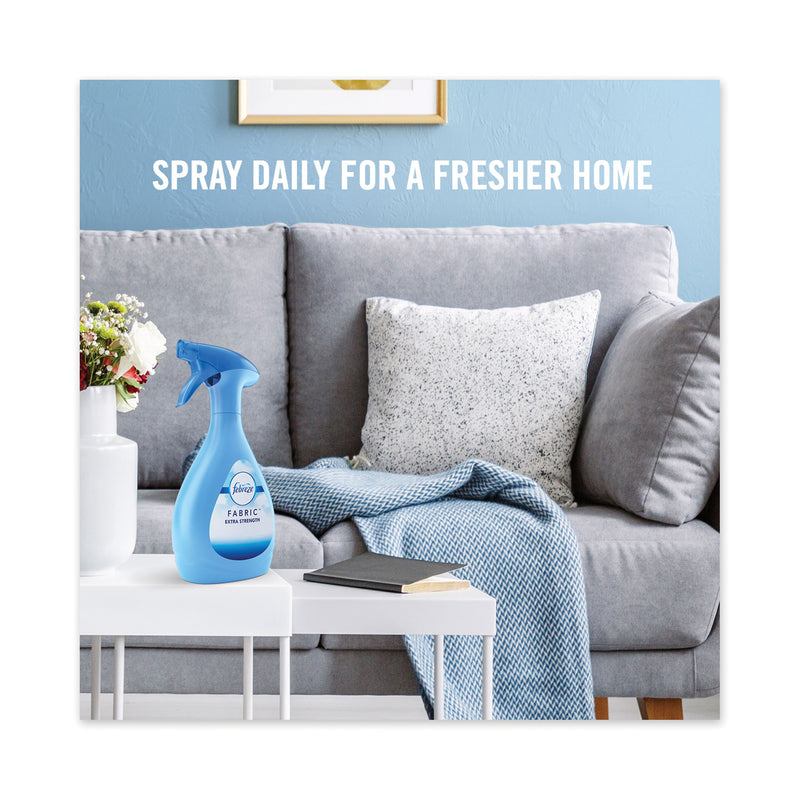 Febreze FABRIC Refresher/Odor Eliminator, Extra Strength, Original, 16.9 oz Spray Bottle