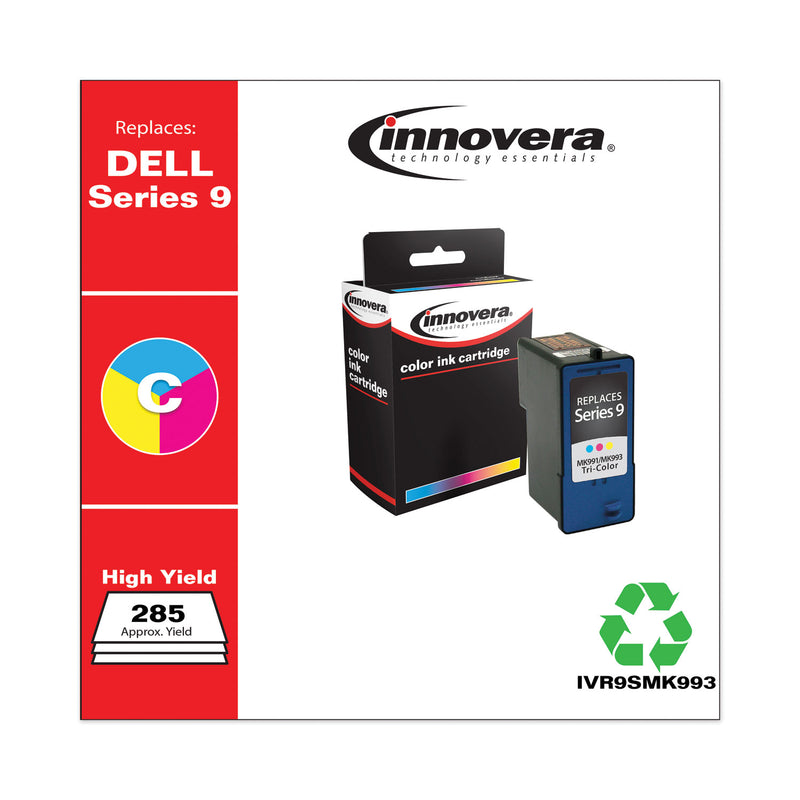 Innovera Remanufactured Tri-Color High-Yield Ink, Replacement for Series 9 (MK991), 285 Page-Yield