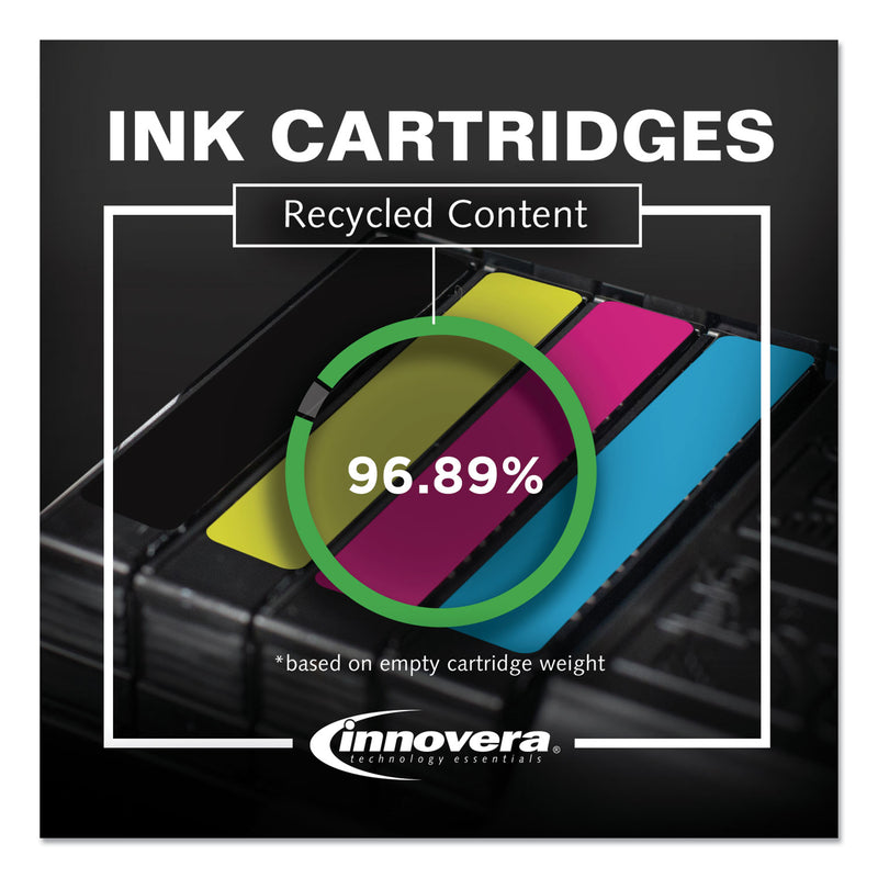 Innovera Remanufactured Yellow High-Yield Ink, Replacement for LC65Y, 750 Page-Yield